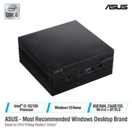 ASUS PN62-B5019ZT Intel i5-10210U 8GB DDR4 256GB SSD Wi-Fi 6 + BT V5.0 Thundebolt 3 w/TypeC Wireless
