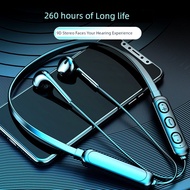 earpod earpod bluetooth Wireless Bluetooth Headset Fitness Running Game Neck-Mounted Subwoofer Long 