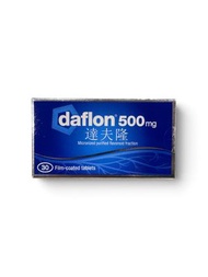 達夫隆 - DAFLON 達夫隆 500MG 30粒 (HK-33940) [新舊包裝隨機發貨] A0342