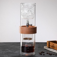 Glass Cold Brew Coffee Maker Glass Coffee Set Double Ice Drip Coffee Maker Hand Brew Coffee Maker