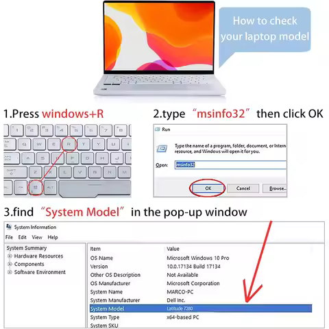 68Wh 3HWPP Laptop Battery for Dell Latitude 5401 5410 5411 5501 5510 5511 Precision 3541 3551 Inspir