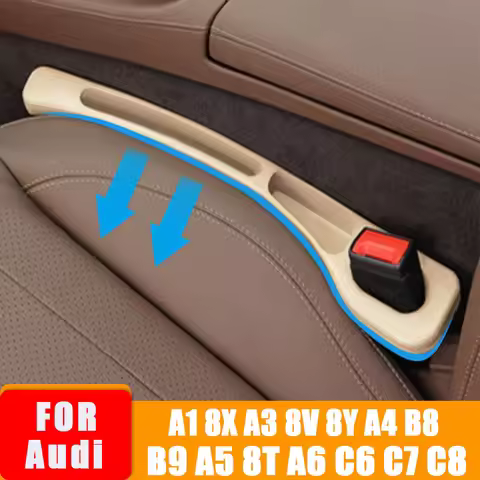 Car Seat Gap Filling Plug Strip Key Card Leak-proof Filling Strip For Audi A1 8X A3 8V 8Y A4 B8 B9 A