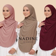 Bshawl Nadine Ironless Shawl Butterfly By Hameesya Shawl Curve Shawl Cey Crepe Shawl Labuh Tudung La