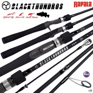 คันเบ็ด Rapala Black Thundros ท่อนเดียว