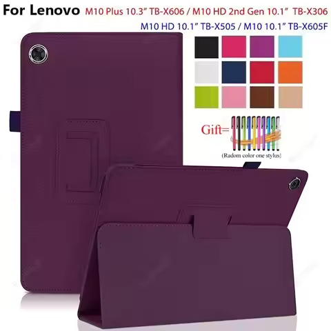 For Lenovo Tab M10 HD Case 10 1 inch M10 plus 3rd 10.6 TB-125F/ 128F Cover For Funda Lenovo Tab M10