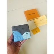 NEW LV LOUIS VUITTO N PRINTED PREMIUM QUALITY WALLET WITH BOX