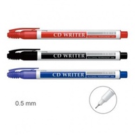 [Stationery Original Wish] SIMBALION CD WRITER CD25 Universal Pen 0.5mm
