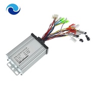 36V 48V 350W E-Bike Brushless Controller 6 Tube Dual Mode for Electric Bicycle Scooter Speed Intelligent Dual Motor Part