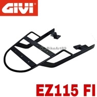 Monorack Givi YAMAHA EZ115 FI Monorack Advance Black Givi EZ115FI MR4 NEW 2023 and Grip Lock