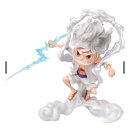 Fz4 ACTION FIGURE CHIBI ONE PIECE MONKEY D LUFFY GEAR 5 HITO HITO NO MI MODE NIKA STRAW HAT PIRATE Statue Display ANIME Hobby Collection/LUFFY Character FIGURE Decoration Display/Cake TOPPER