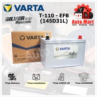 Bateri Kereta / Car Battery - Varta Silver Dynamic - EFB - T-110 / 145D31L