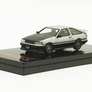 งานอดิเรกญี่ปุ่น1/64 Toyota Corolla LEVIN AE86โมเดลรถยนต์หล่อ3ประตู