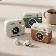 SPRISE Q87 True Wireless Clip-on Earbuds, Bluetooth 5.4, 36H Playtime, LED Battery Indicator, Noise 