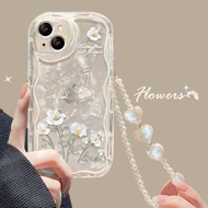 The Next Day Arrival Butterfly White Bouquet ins Suitable For iPhone 17 16 15 14 pro max Phone Case 