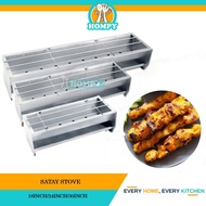 BBQ Grill Satay Steel Classic Charcoal Camping Picnic Cooking Stove / Stove Tradisional Satay Arang