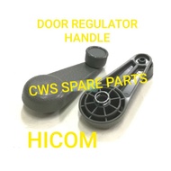 DOOR REGULATOR HANDLE ZINC GEAR HICOM