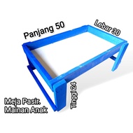 Children's toy sand table, children's educational sand folding table kinetic sand