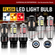 Car LED Brake Light Bulb Signal LED Bulb 12V 27SMD Kelip Strobe Flash LED 1156 T20 1157