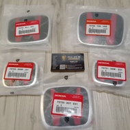 MERAH Honda Car Emblem Honda All New HRV 2015-2024 Black Red Logo/