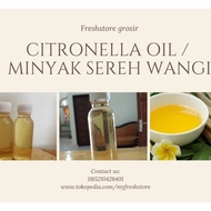 minyak citronella / minyak sereh wangi / minyak atsiri essential oil