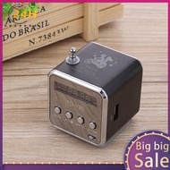 [infinisteed.sg] TD-V26 Mini Radio FM Digital Portable Speakers w/Receiver Support TF Card