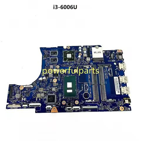 For Dell Laptop inspiron 15 5567 Laptop Motherboard BAL20 LA-D805P 06682Y i3-6006U CPU With Graphic 