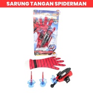 Children's Toys Spiderman Transmitter Shooter Web Dart Blaster Shooter Net Shooting Gloves