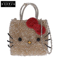Anteprima [成色極佳] Hello Kitty 金屬絲兩用肩背包 [二手]