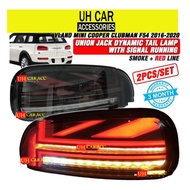 Vland Mini Cooper Clubman F54 2016 - 2020 Union Jack Dynamic Tail Lamp With Signal Running