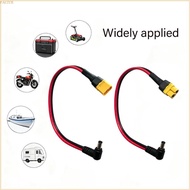 FACY Short XT60H to DC5521 Power Cable for Tight Device Cable Routing