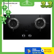 Midea 2 Burner Built-In Glass Gas Cooker Hob MGH-76Q60B