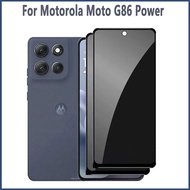For 1-2 PCS Motorola Moto G86 Power Privacy Tempered Glass Film For Motorola G75 G35 G15 G56 G86 Pow