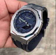 《改裝訂製》G-SHOCK特別限量版 男裝女裝手錶鋼錶 農家橡樹  Casioak Casio G Shock Special Limted Edition GA2100 Luxury Men Lad