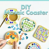 LIBRA DIY Mosaic Coaster  Creative  Handmade Cup Coaster WPXT