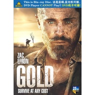 PG-BLURAY ENGLISH MOVIE #Gold (2022) #Thriller #Zac Efron #Anthony Hayes