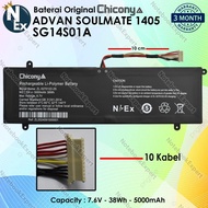 Chicony Baterai Advan Soulmate 1405 Sg14S01A Murah