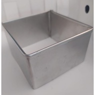 Package 8x8x5 square breadRing / square aluminum breadRing