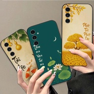 Samsung S24 / S24 Plus / S24 Ultra / FE calligraphy case for luck, peace of mind, peace, fortune