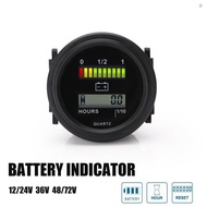 Kawamy Digital  Lcd Hour Meter with led battery indicator Gauge 12V 24V 36V 48V 72V