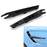 Real Carbon Fiber Side Air Vent Fender Grill Intake Car Air Flow Trim Accessories for BMW F80 M3 F82