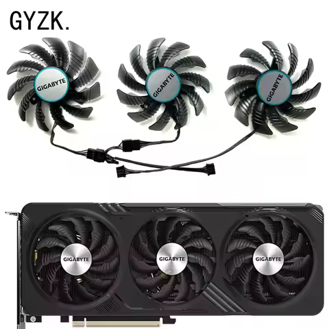 New For GIGABYTE GeForce RTX4060 4060ti GAMING OC Graphics Card Replacement Fan PLD08010S12HH