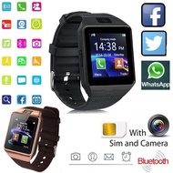 Digital Touch Screen Smart Watch DZ09 Bracelet Camera Bluetooth WristWatch SIM Card Smartwatch Ios Android Phones Support