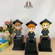 Custom Acrylic Graduation Trophy - Award Trophy