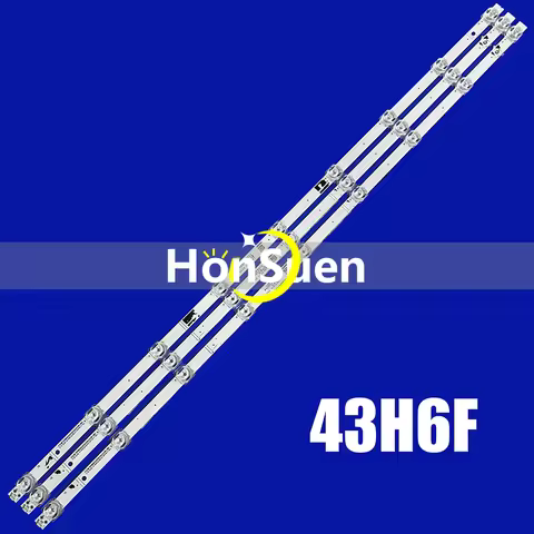 3pcs/set LED Backlight strips for Hisense 43H6F 43R6000FM 43R7F CRH-BX43V1U513030T03098AQ