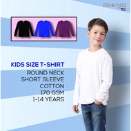 RIANS KIDS LONG SLEEVE TSHIRT 170GSM