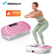 MERACH Slimming Vibration Platform Fat Burning Slimming fitness exercise weight loss machine with ad