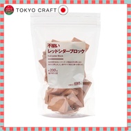 Muji Irregular Red Cedar Block Approximately 200g with Sandpaper 84431609
