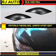 Eyebrow Headlights vios 2007/2012