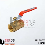 1 Inch Brass Ball Valve Tikz Stop Valve 1" Inch Stop Valve Brass Ball Valve