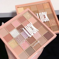 Capelle Color Lucky Eyeshadow Palette Pearly Fine Shining Crystal Beginner Beauty Milk Tea Eyeshadow